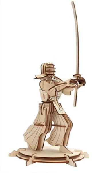 3D Wooden Jigsaw Puzzle-Kendo (HG-D036)
