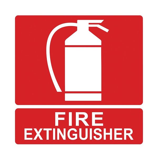 Fire extiguisher sign