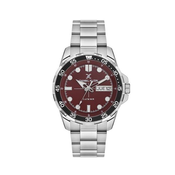 Daniel Klein-Mens Silver Stainless steel Strap Watch-DK113884-3