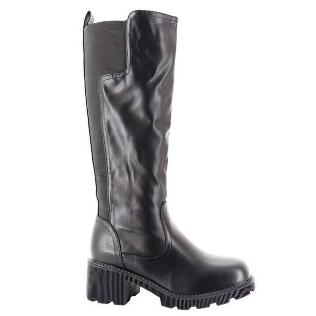 Shado Ladies Elasticated Chunky Long Boot | Shop Today. Get it Tomorrow ...