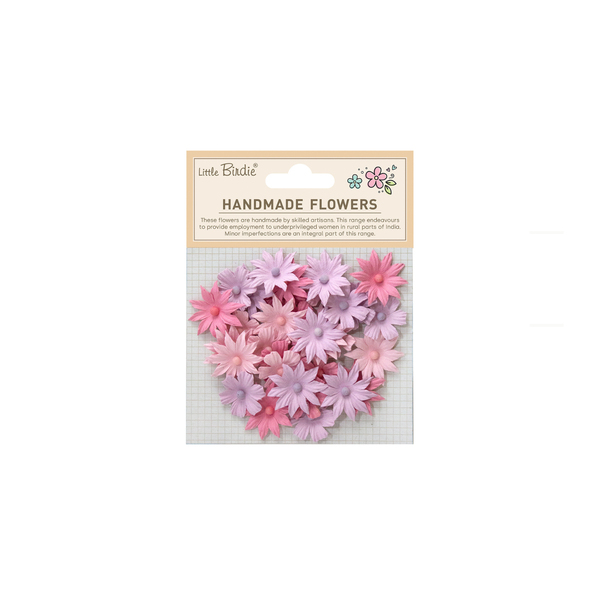 Handmade Flowers Valerie - Lavender Vibes 32pc