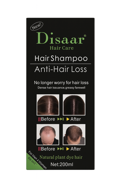 Disaar AntiHair Loss Shampoo Natural Plant Extract Hair Thickening Formula