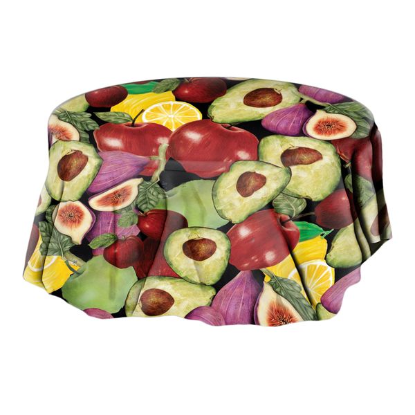 Mix of Fruit Round Tablecloth