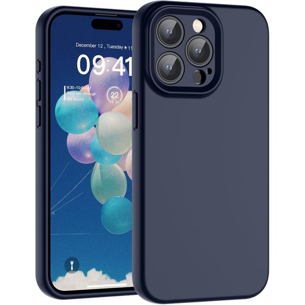 Compatible With IPhone 13 Pro Liquid Silicone Phone Case