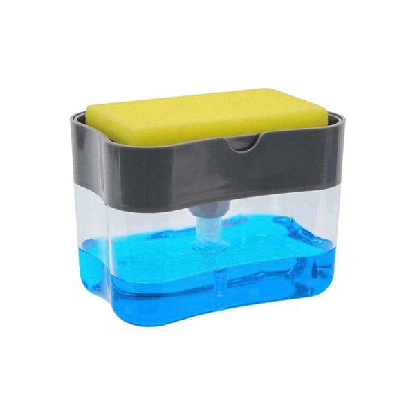 Multi-functional Soap Pump And Sponge Caddy - F17-8-346