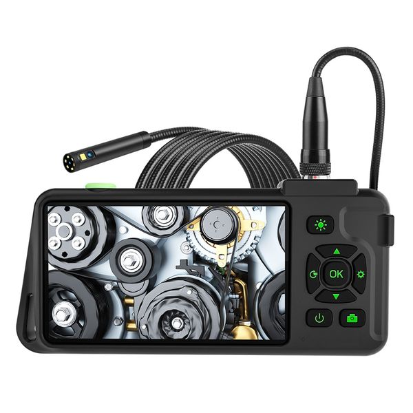 4 5 Inch Inspection Camera With Light 1080P Hd Triple Lens 10M