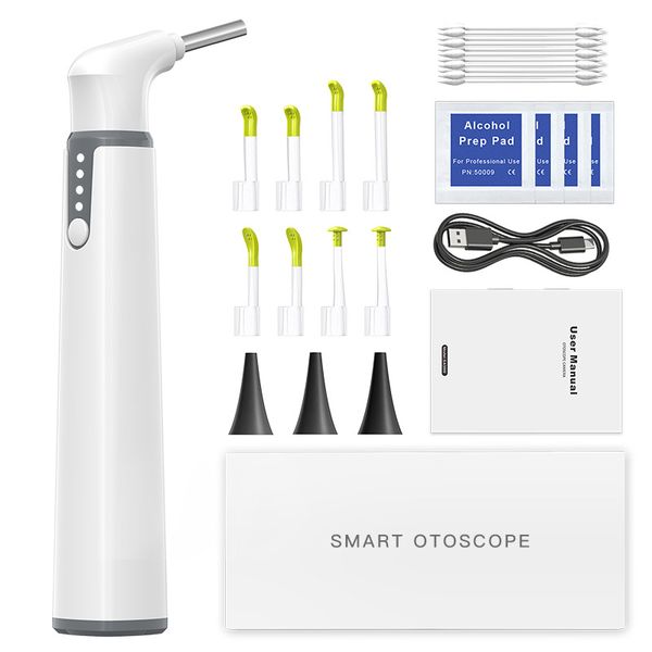 Visual ear pick endoscope Otoscope Ear Camera with Dual View WiFi Ear Scope
