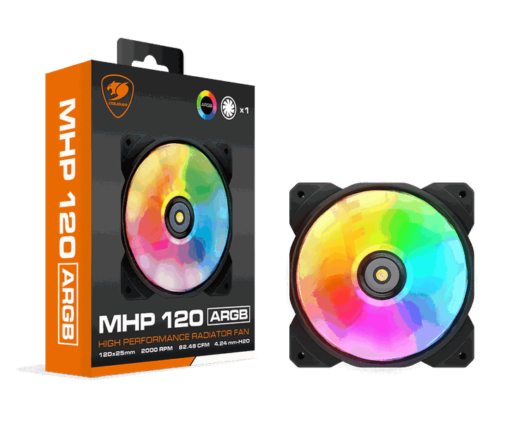 Cougar MHP 120 ARGB - Single Pack - High-Performance Case Fan