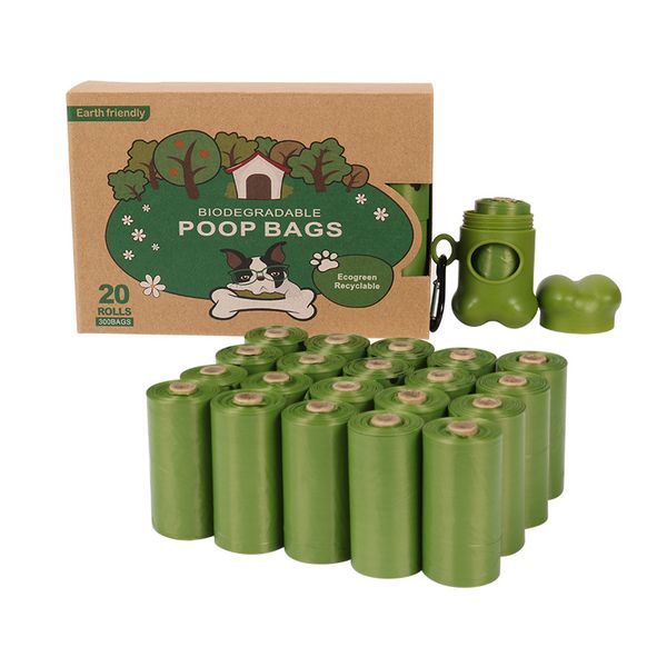 Degradable pet waste bags, waste bags, biodegradable bags