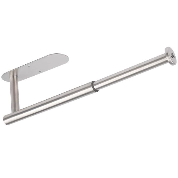 Alanes - Extendable Stainless Steel Paper Towel Holder - Wall Mount