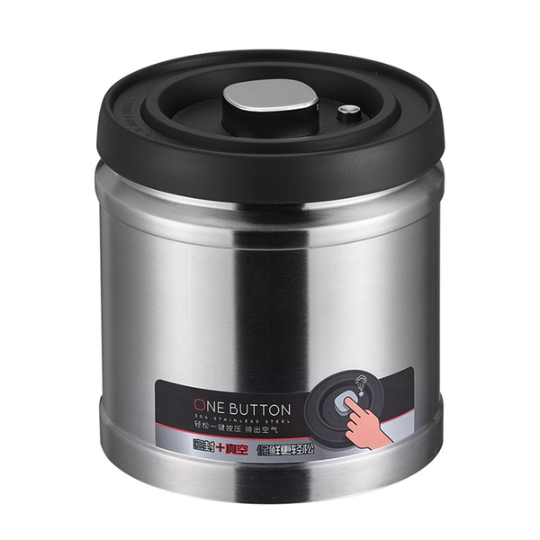Grain Storage Tank Moisture-Proof Stainless Steel Storage Box 1600Ml