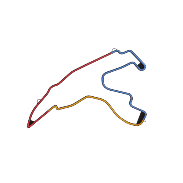 Spa LED Neon Sign F1 Belgium Circuit Track - Medium