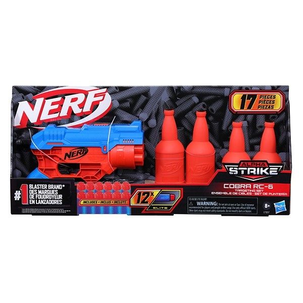 Nerf- Alpha Strike Cobra Rc 6 Target Set