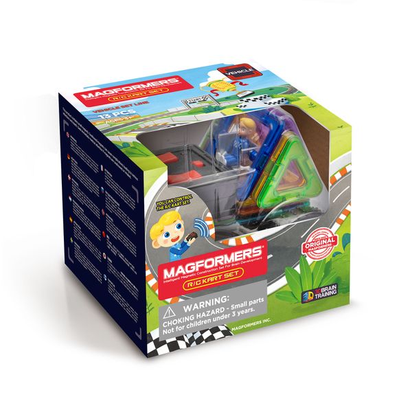 Magformers Magnetic Building Set: RC Kart Set 13 Piece
