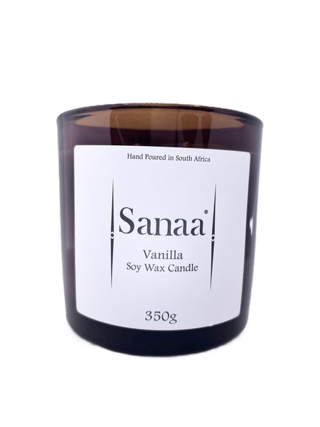 Sanaa Vanilla Scented Candle - 350g