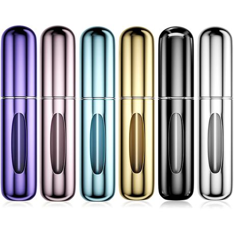 6-Pack 5ml Perfume Atomizer - Perfume Sprayer with Viewing Window Image
