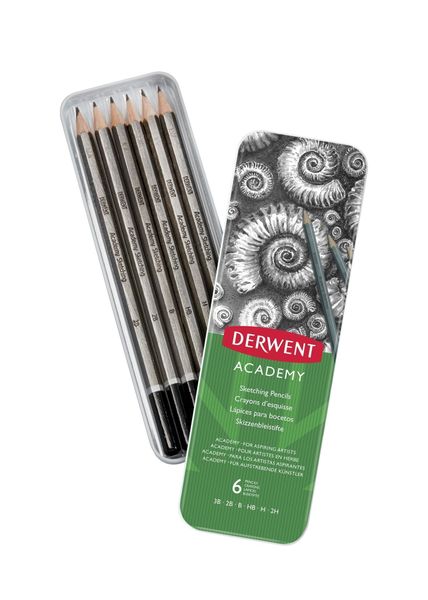 Derwent Academy Graphite Sketching Pencils - DAS945