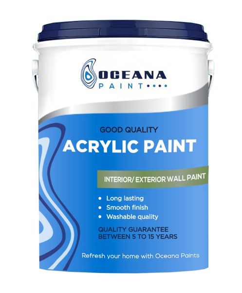Oceana Paint - Interior / Exterior Wall Paint - 5L