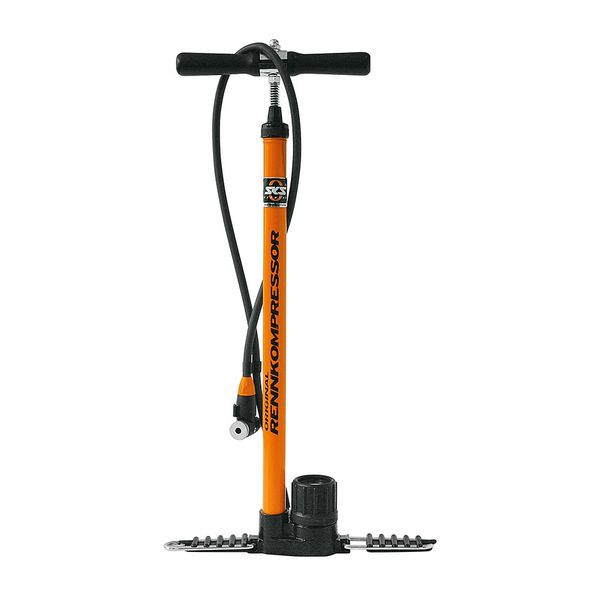 SKS Floor Pump For Bikes Rennkompressor Eva Head World-Renowned Orange