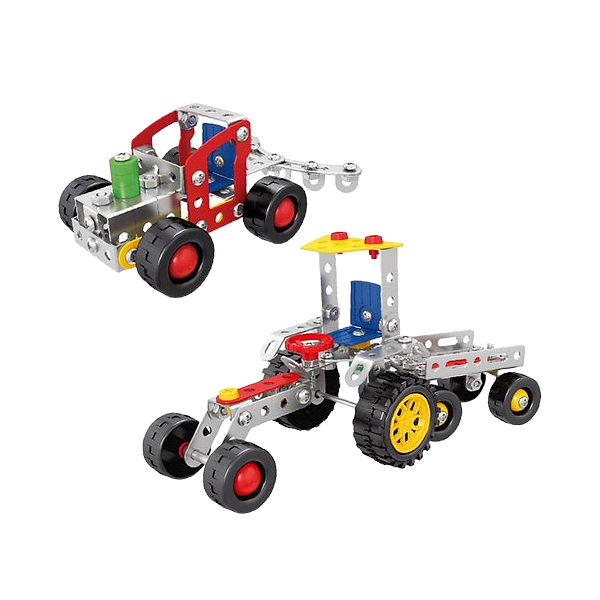 Metal Model Cultivator Tractor 2 In 1 - 202 Piece