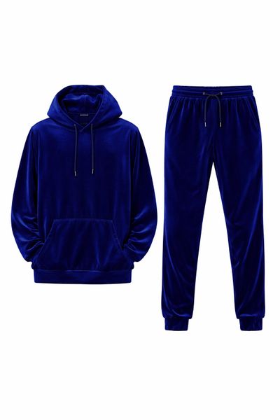 Secret Shield Men tracksuit Blue Royale Athleisure