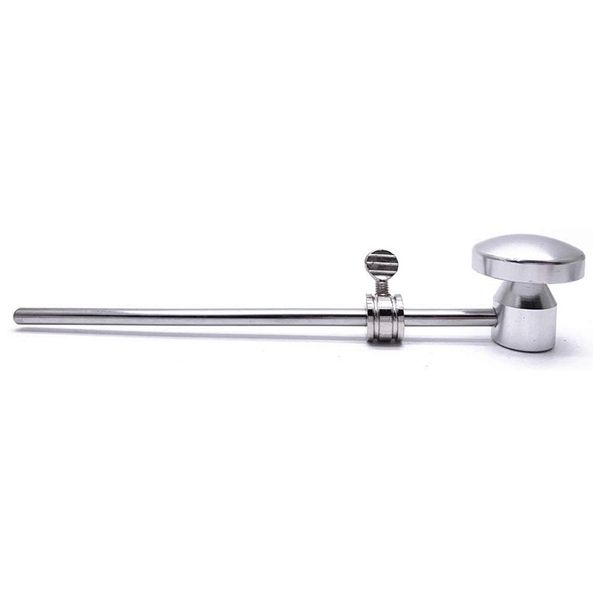 Bass Drum Pedal Beater Kick Drum Foot Pedal Beater Instrument Silver