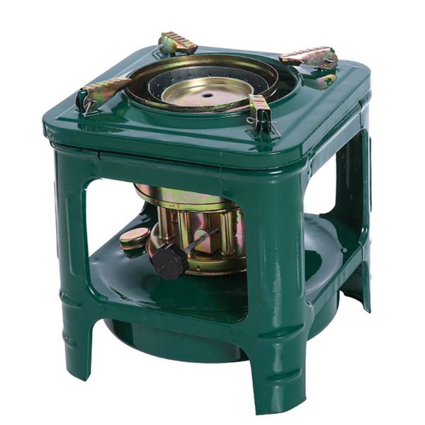 Portable 8-Wick Multi-Fuel Camping Stove &amp; Kerosene Heater