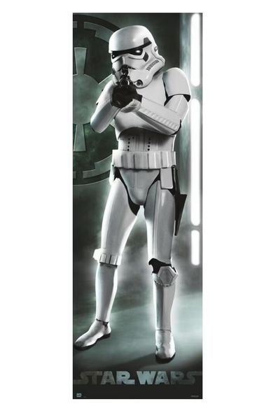 Star Wars (Classic Stormtrooper) Door Poster (53cm x 158cm)
