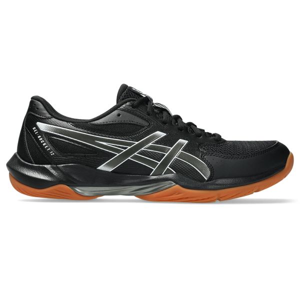 ASICS Men's Gel-Rocket 12 Court Shoes - Black/Gunmetal