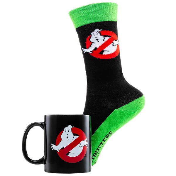 Ghostbusters (No Ghost) Mug 315ml &amp; Socks Set