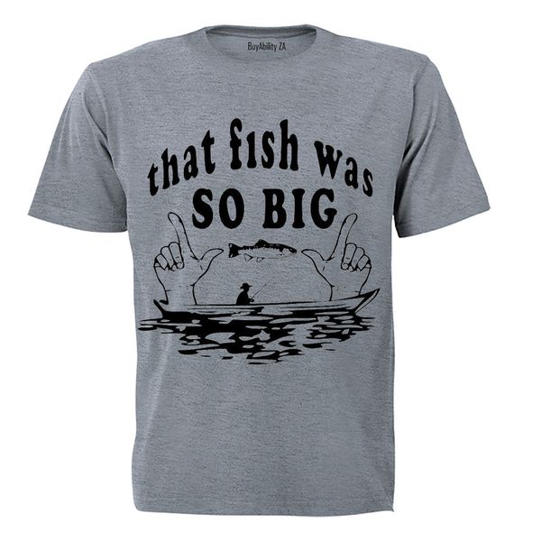 That Fish Was So Big - Kids T-Shirt - White