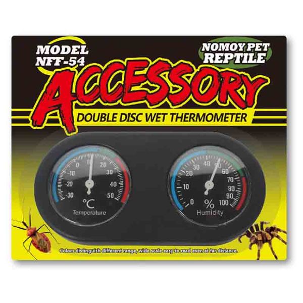 Double Dial Thermometer &amp; Hygrometer