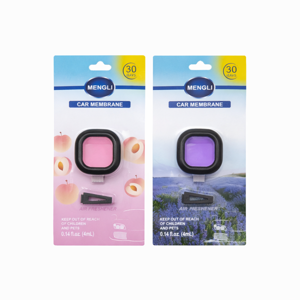 Car Vent Gel Air Freshener 2-Pack - Pink &amp; Purple Membrane