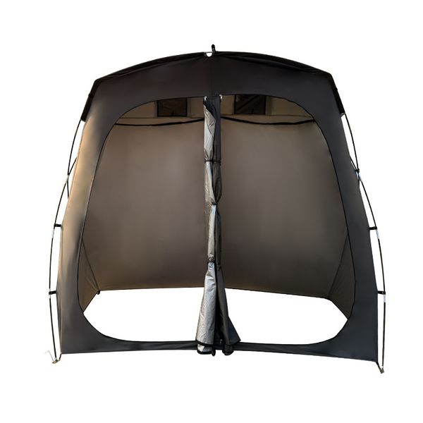 2-Seat Camping Toilet Tent Pop Up Shower Privacy Tent