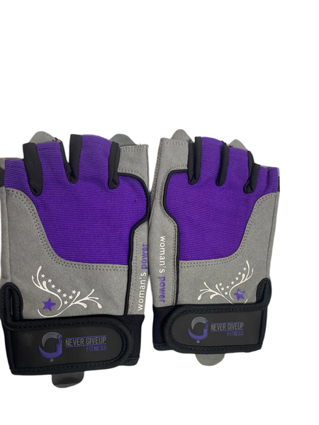 Amara Leather With Gel Padding - Purple image