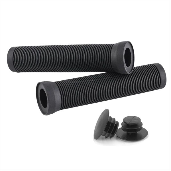 Bike Grips 22mm Road Bicycle Grip Anti-Slip Shock-Absorbing Black