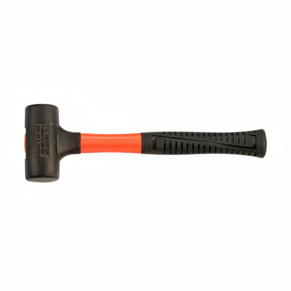 Force 520 g Dead Blow Hammer - 1 lb Non-Marring Rubber Coating