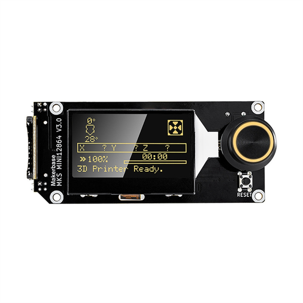 For Makerbase MKS MINI12864 V3 Insert SD Card Front LCD Smart Display Scree