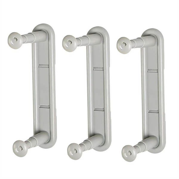 Telescopic Clothes Rack Receiver Wall-Mounted Clothes Rack Yellow