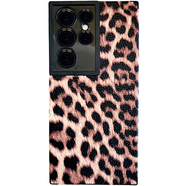 Leopard Print - Phone Case with Pro Camera - Samsung S23 Ultra