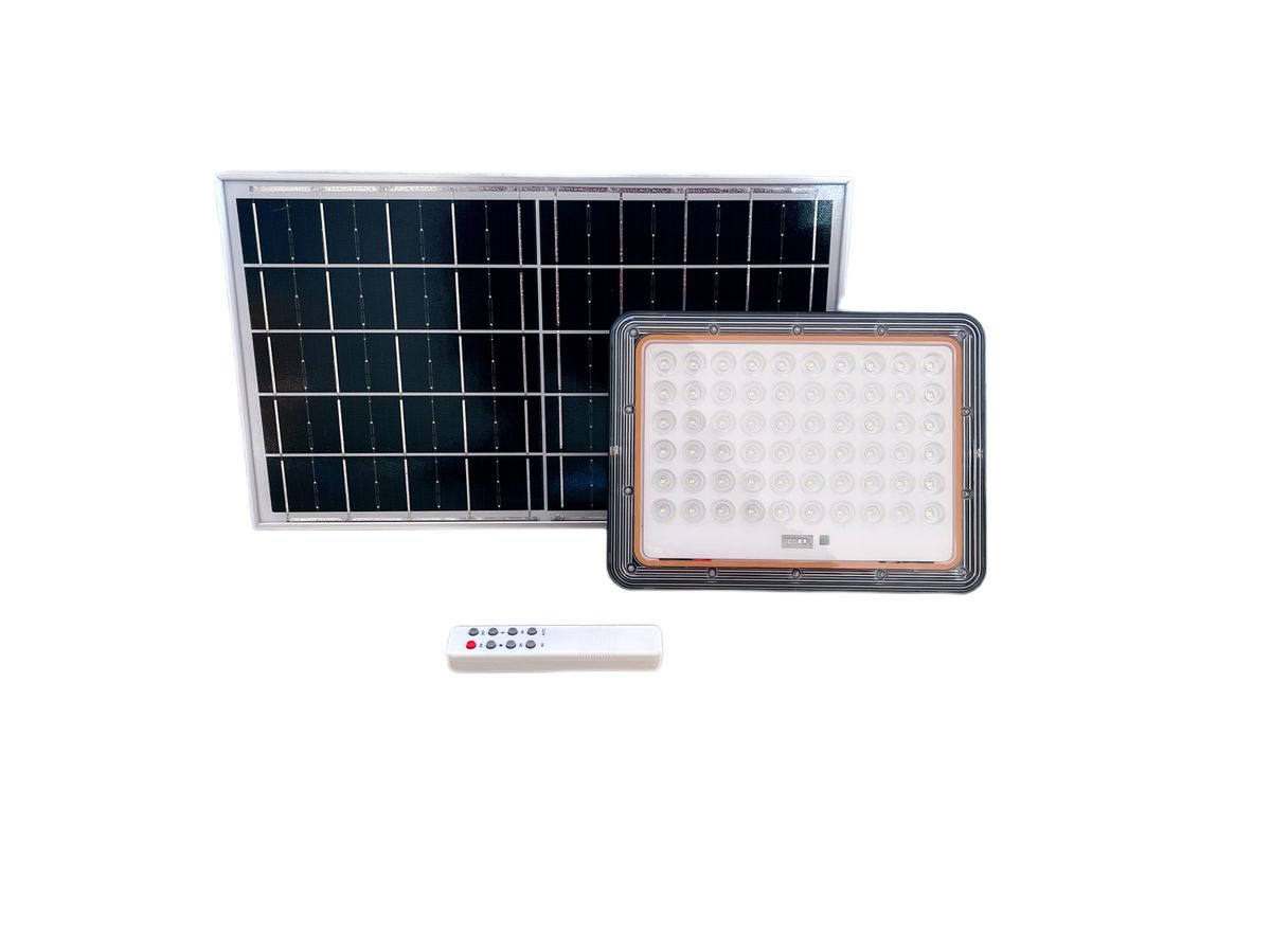 MTY 400W Solar Flood Light with Solar Panel