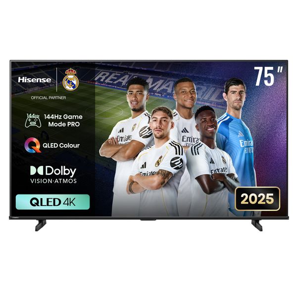 Hisense 75" Q7Q 144Hz 4K UHD QLED Gaming Smart TV with Dolby Vision