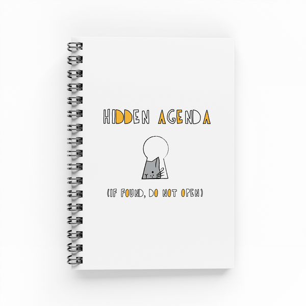 Hidden Agenda Notebook