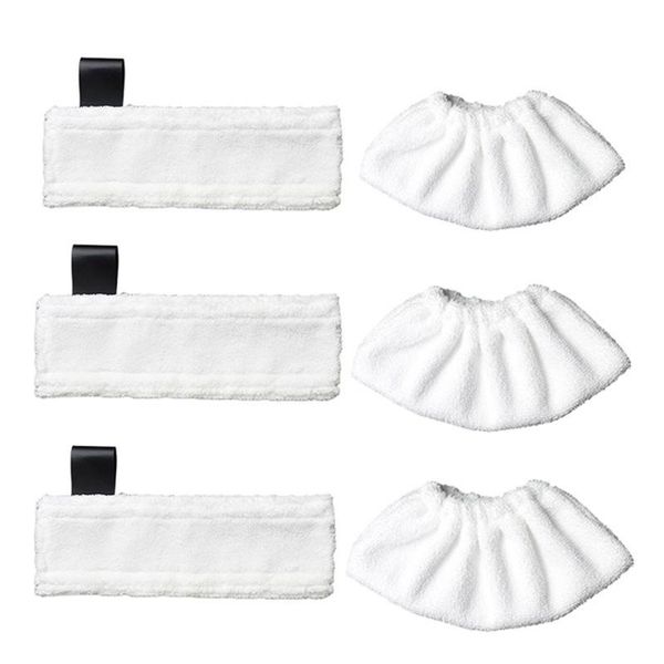 6-in-1 Kit Pads Steam Cleaner Pads - Compatible with Karcher Models