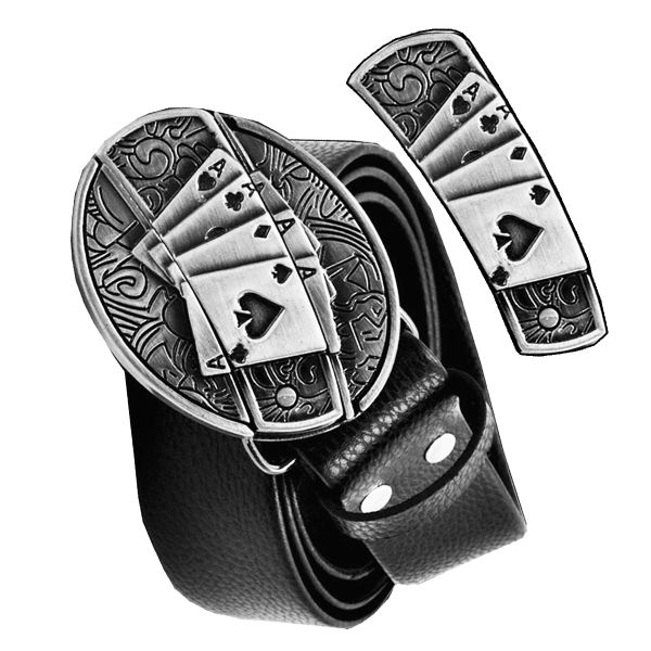 Mens Dress Casual Every Day Adjustable Leather Belt