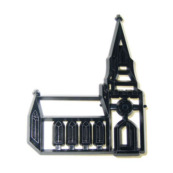 Patchwork Cutters CHURCH Sugarcraft Cake Icing Decorating