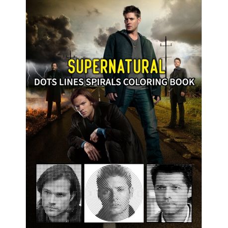 Supernatural Dots Lines Spirals Coloring Book Supernatural Coloring Book Buy Online In South Africa Takealot Com