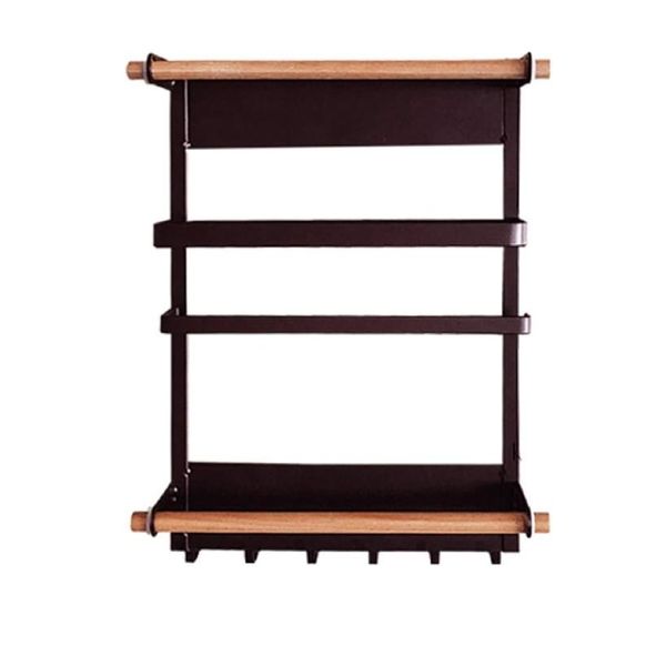 Decor Paper Holder &amp; Magnetic Refrigerator Storage Shelf - 34cm