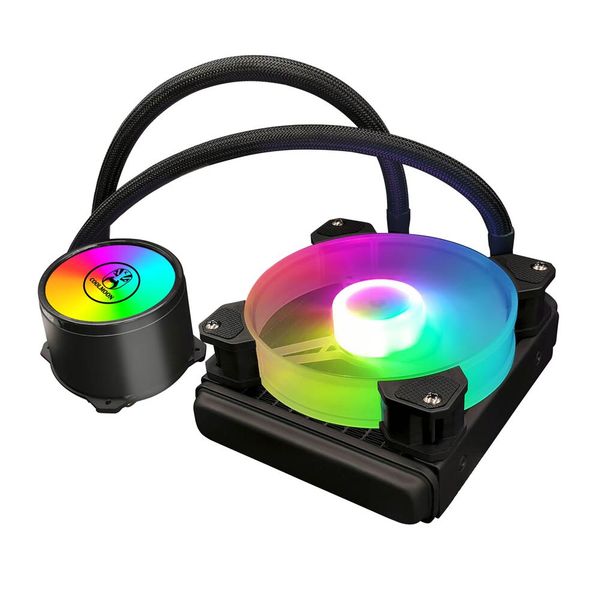 COOLMOON One-Piece Liquid RGB Lit Computer Case Cooling Kit-AR120