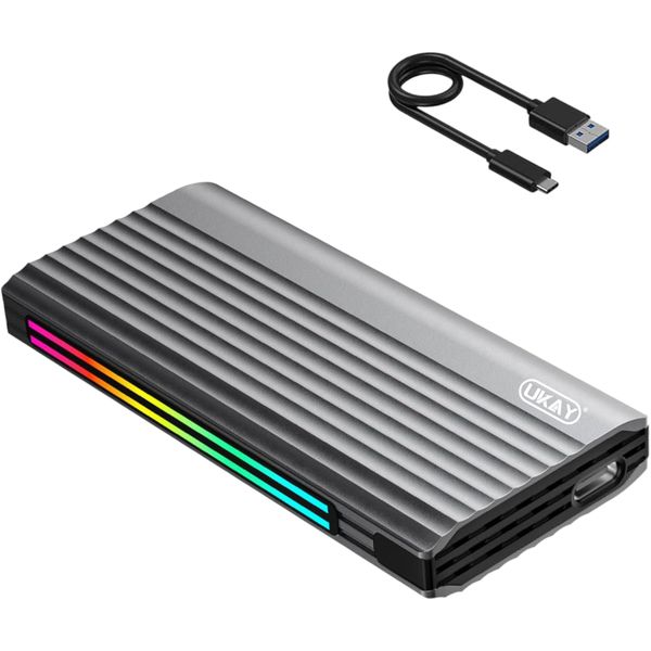 UKAY NVMe NGFF M.2 SSD Enclosure